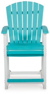 Eisely Outdoor Counter Height Bar Stool (Set of 2) - Image 6