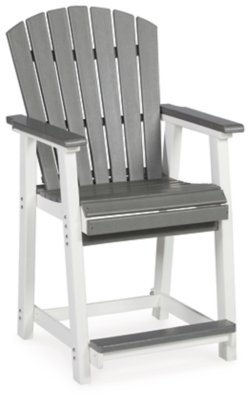 Transville Outdoor Counter Height Dining Table with 2 Barstools - Image 4