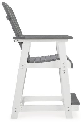 Transville Outdoor Counter Height Bar Stool (Set of 2) - Image 6