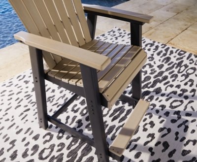 Fairen Trail Outdoor Counter Height Bar Stool (Set of 2) - Image 8