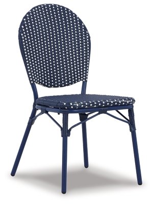 Odyssey Blue Outdoor Table and Chairs (Set of 3) - Image 4