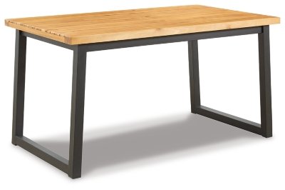 Town Wood Outdoor Dining Table Set (Set of 3) - Image 5
