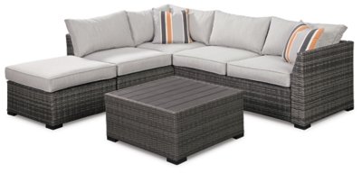 Cherry Point 4-piece Outdoor Sectional Set - Image 8