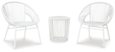 Mandarin Cape Outdoor Table and Chairs (Set of 3) - Image 4