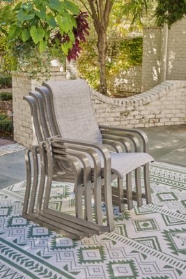 Beach Front Sling Arm Chair (Set of 4) - Image 6