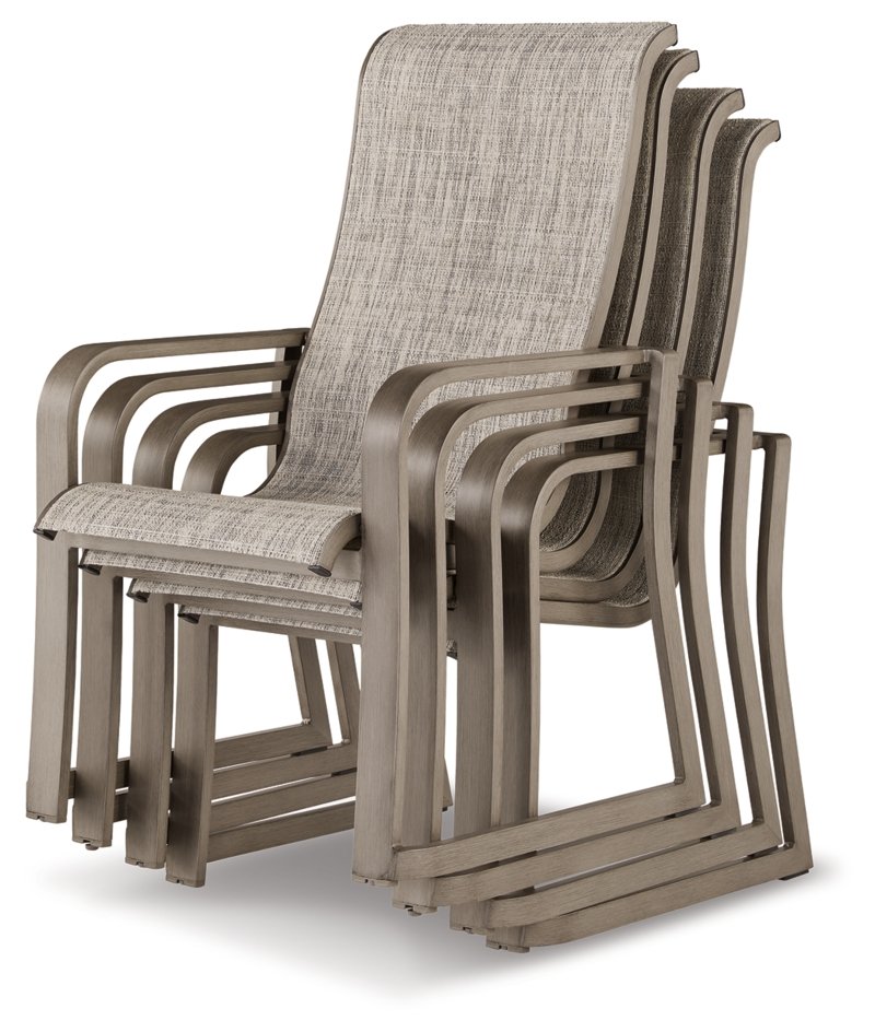 Beach Front Sling Arm Chair (Set of 4) - Image 5