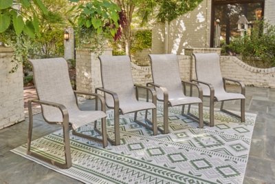 Beach Front Sling Arm Chair (Set of 4) - Image 3