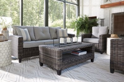 Cloverbrooke 4-Piece Outdoor Conversation Set - Image 9