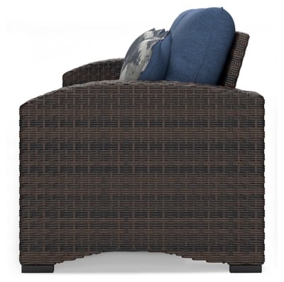 Windglow Outdoor Loveseat with Cushion - Image 7