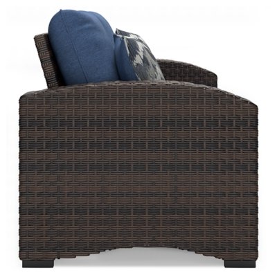 Windglow Outdoor Loveseat with Cushion - Image 8