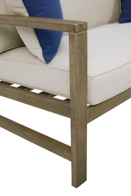 Fynnegan Outdoor Loveseat with Table (Set of 2) - Image 6