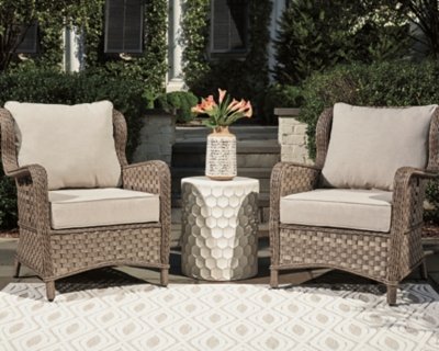 Clear Ridge Lounge Chair with Cushion (Set of 2) - Image 3