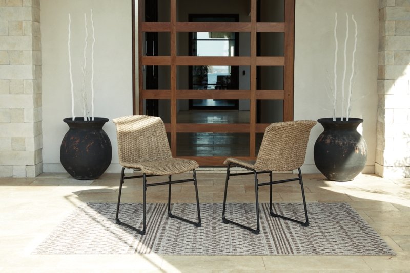 Amaris Outdoor Dining Chair (Set of 2) - Image 3