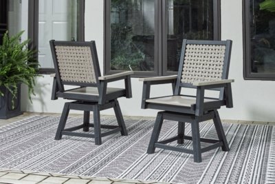 Mount Valley Swivel Chair (Set of 2) - Image 3