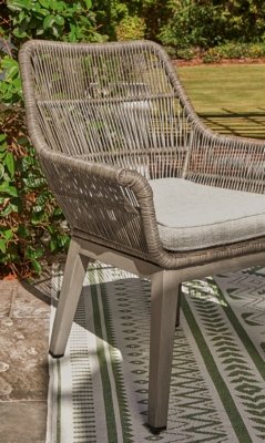 Beach Front Arm Chair with Cushion (Set of 2) - Image 8