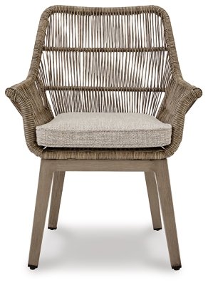 Beach Front Arm Chair with Cushion (Set of 2) - Image 5