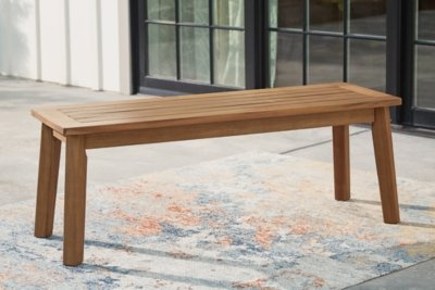 Janiyah Outdoor Dining Bench - Image 3