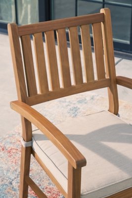 Janiyah Outdoor Dining Arm Chair (Set of 2) - Image 9