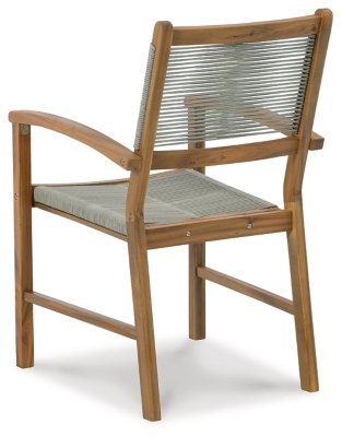 Janiyah Outdoor Dining Arm Chair (Set of 2) - Image 8