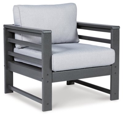 Amora Outdoor Lounge Chair with Cushion (Set of 2) - Image 4