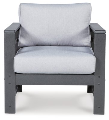Amora Outdoor Lounge Chair with Cushion (Set of 2) - Image 5