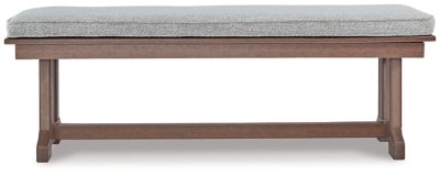 Emmeline Outdoor Dining Bench with Cushion - Image 4