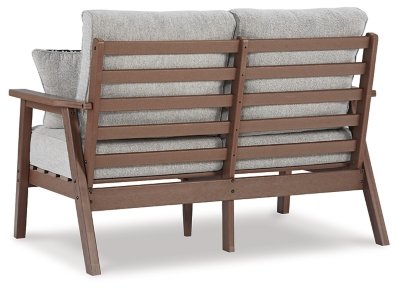 Emmeline Outdoor Loveseat with Cushion - Image 6