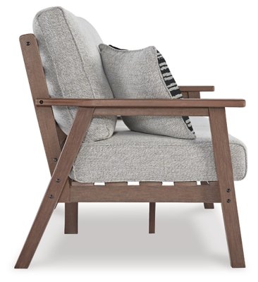 Emmeline Outdoor Loveseat with Cushion - Image 5