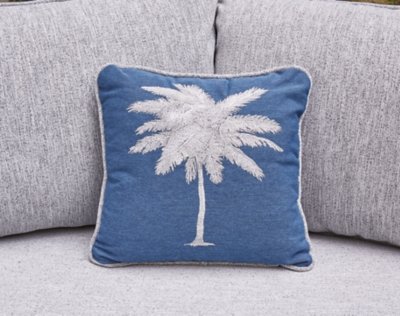 Naples Beach Outdoor Right and Left-arm Facing Loveseat with Cushion (Set of 2) - Image 6