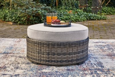 Harbor Court Ottoman with Cushion - Image 3