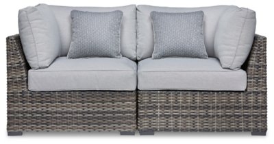 Harbor Court 9-Piece Outdoor Sectional with Ottoman - Image 6