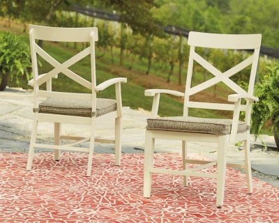 Preston Bay Arm Chair with Cushion (Set of 2) - Image 3