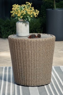 Danson Outdoor End Table - Image 3