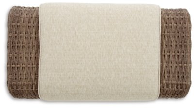 Sandy Bloom Outdoor Ottoman with Cushion - Image 5