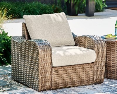 Sandy Bloom Lounge Chair with Cushion - Image 3