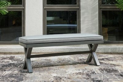 Elite Park Outdoor Bench with Cushion - Image 3