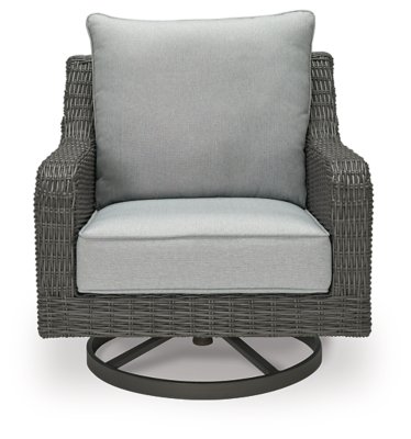 Elite Park Outdoor Swivel Lounge with Cushion - Image 5
