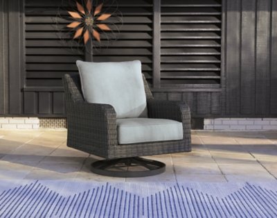 Elite Park Outdoor Swivel Lounge with Cushion - Image 3