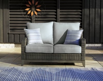 Elite Park Outdoor Loveseat with Cushion - Image 3