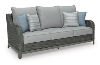 Elite Park Outdoor Sofa, 2 Lounge Chairs and Coffee Table - Image 3