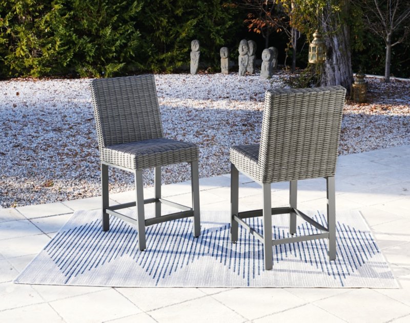Palazzo Outdoor Barstool (Set of 2) - Image 3