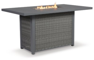 Palazzo Outdoor Bar Table with Fire Pit - Image 4
