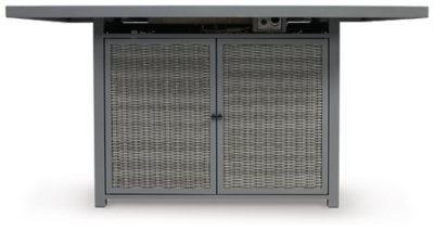 Palazzo Outdoor Bar Table with Fire Pit - Image 7