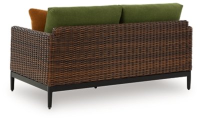 Horizon Hall Outdoor Loveseat with Cushion - Image 6