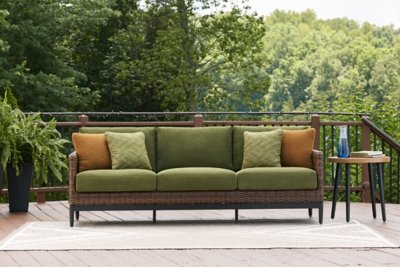 Horizon Hall Outdoor Sofa with Cushion - Image 3