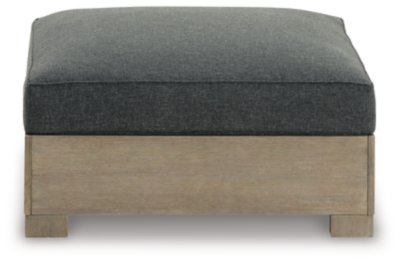 Citrine Park Outdoor Ottoman with Cushion - Image 4