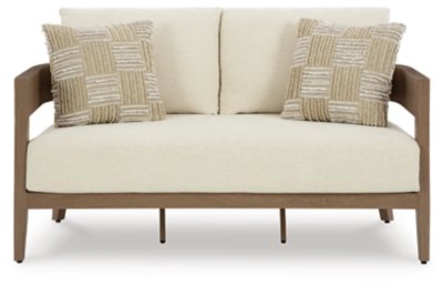 Serene Bay Outdoor Loveseat with Cushion - Image 4