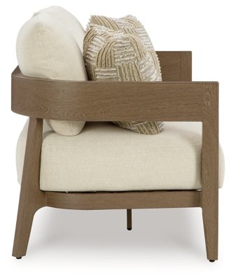 Serene Bay Outdoor Loveseat with Cushion - Image 5