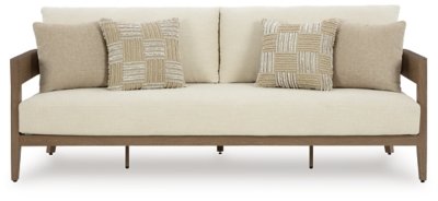 Serene Bay Outdoor Sofa with Cushion - Image 4