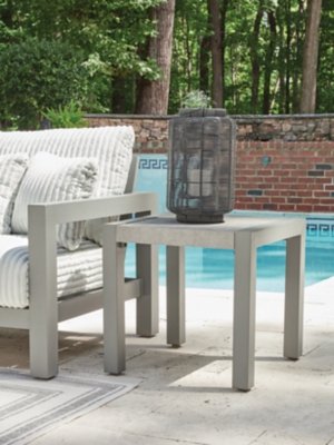 Agoda Pearl Outdoor End Table - Image 3